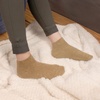 image:imageBambooMN Womens Super Soft Aloe Infused Fuzzy Nylon Spa Socks  Size 912  Assortment D  3 PairsAsst K