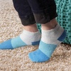 image:imageBambooMN Womens Super Soft Aloe Infused Fuzzy Nylon Spa Socks  Size 912  Assortment D  3 PairsAsst a