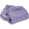 image:imageBambooMN Womens Super Soft Aloe Infused Fuzzy Nylon Spa Socks  Size 912  Assortment D  3 PairsLavender Purple