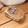 image:imageBambooMN Womens Super Soft Warm Microfiber Fuzzy Cozy Animal Socks or Christmas Winter Animal Socks Value Pack04 Giraffe