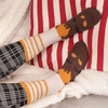 image:imageBambooMN Womens Super Soft Warm Microfiber Fuzzy Cozy Animal Socks or Christmas Winter Animal Socks Value PackHorse