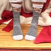image:imageBambooMN Womens Super Soft Warm Microfiber Fuzzy Cozy Animal Socks or Christmas Winter Animal Socks Value PackPolar Bear