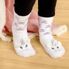 image:imageBambooMN Womens Super Soft Warm Microfiber Fuzzy Cozy Unicorn Series Crew Socks02 Star Unicorn  1 Pair