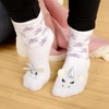 image:imageBambooMN Womens Super Soft Warm Microfiber Fuzzy Cozy Unicorn Series Crew Socks02 Star Unicorn  1 Pair
