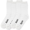 image:imageBambooMN Womens Thin with Thick Comfort Sole Socks Rayon Bamboo Fiber Dress Casual Comfortable Socks 4 Pairs 2 SizesWhite