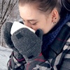 image:imageBambooMN Wool Acrylic Knitted Winter Convertible Half Fingerless Glove Mittens ComboBeige