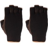 image:imageCopper D 1 Pair Black Copper Rayon from Bamboo Copper Compression Gloves2 Rights