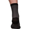 image:imageCopper D 2 Sleeves Dark Rayon from Bamboo Copper Compression Ankle for Relief from Injuries and more or Comfort Support for Every Day Uses Large XLargeLight Silver 2 Sleeves