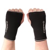 image:imageCopper D Black Grey Bamboo Rayon Compression Wrist Sleeve Brace  Size Small Medium  1 PairBlack Grey