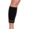 image:imageCopper D Compression Calf Sleeve  Bamboo Rayon Charcoal Infused Calf Support Brace  Small Medium  Black Partial Copper Dots  1 UnitBlack