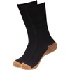 image:imageCopperD 1 Pr Rayon from Bamboo Copper Compression Socks Stocking 1520mmHg to Reduce Swelling Better Blood Flow or Comfort Support for Every Day Uses SMBlack Copper 10 Prs