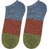 image:imageMens Bamboo Rayon Colored Superior Wicking Breathable Ankle Socks  2 Pair PacksMulticolor Blue Red Green