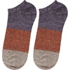 image:imageMens Bamboo Rayon Colored Superior Wicking Breathable Ankle Socks  2 Pair PacksMulticolor Purple Red Brown