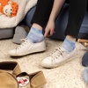 image:imageMens Rayon from Bamboo Fiber Colored Sports Superior Wicking Athletic Ankle Socks  4 Pair Value PackBlue