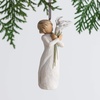 image:imageWillow Tree Abundance Hanging Ornament Sculpted HandPainted Figure  Cast from a Susan Lordi Original Carving Meaningful Gift for Any Occasion Ready to Hang Collectible Resin KeepsakeBeautiful Wishes