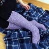 image:imageWomens Fuzzy Feather Soft Cozy Knee High SocksAssortment 2g