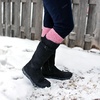 image:imageWomens Fuzzy Feather Soft Cozy Knee High SocksCoral Pink