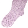 image:imageWomens Fuzzy Feather Soft Cozy Knee High SocksDeep Purple