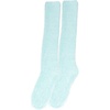 image:imageWomens Fuzzy Feather Soft Cozy Knee High SocksLight Blue