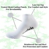 image:imageWomens Rayon from Bamboo Fiber Sports Superior Wicking Athletic Ankle SocksWhite