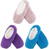 image:imageBambooMN Adult Soft Warm Cozy Fuzzy Indoor NonSlip Lined SlippersAssortment 16