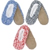 image:imageBambooMN Adult Women Soft Warm Cozy Fancy Yarn Slippers NonSlip Lined Socks Indoor Comfy House Travel SlippersCozy 3b