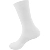 image:imageBambooMN Blank Sublimation Socks Crew and Knee High Socks  4 PairsWhite  Crew