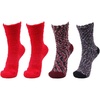 image:imageBambooMN Colorful Fuzzy Socks  Assorted Super Soft Warm Microfiber Comfy Home Socks  Value PackAssortment A1 4 Pairs