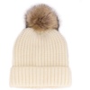 10 White Beanie