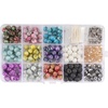 image:imageBambooMN JubileeYarn Bead Kit  Assortment 218 Crystal Glass Beads and Alloy Accessories  600pcsAssortment 212