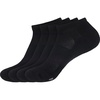 image:imageBambooMN Men and Womens Rayon from Bamboo Low Cut Ankle Socks for Sports Work and Everyday Wear  4 Pairs  Unisex Sizing01 Black