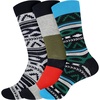 image:imageBambooMN Mens Cotton Colorful Design Fashion Novelty Dress Socks  Variety of Unique Styles and Colors3a