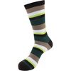image:imageBambooMN Mens Rayon from Bamboo Fiber Stripe Socks Two SizesColor 2