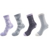 image:imageBambooMN Womens Double Layer Thick Super Soft Warm Fuzzy Home Outdoor Winter SocksMidcalf  Asst F