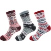 image:imageBambooMN Womens Extra Thick Plush Super Soft Warm Fuzzy Cozy Home Indoor Outdoor Cabin SocksAssorment E