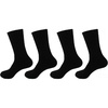 image:imageBambooMN Womens Extra Thick Wicking Rayon from Bamboo Socks  4 Pair Value PackBlack