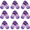 Purple Stripe (9 Pairs)