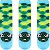 image:imageBambooMN Womens Super Soft Warm Microfiber Fuzzy Cozy Animal Socks or Christmas Winter Animal Socks Value PackTurtle