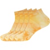 image:imageMens Rayon from Bamboo Fiber Colored Sports Superior Wicking Athletic Ankle Socks  4 Pair Value PackYellow Orange