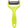 image:imageY Shape 3in1 Serrated Straight Julienne Swiveled MultiBlade Peeler  Green  1 PeelerMultiBlade Peeler  Green