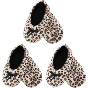 image:imageBambooMN Adult Soft Warm Cozy Fuzzy Indoor NonSlip Lined SlippersAssortment 22