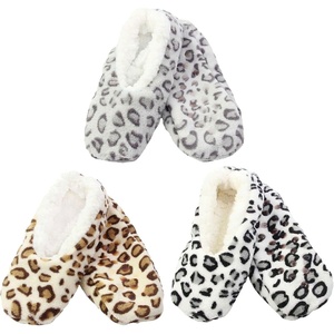 image:imageBambooMN Adult Soft Warm Cozy Fuzzy Indoor NonSlip Lined SlippersAssortment N11