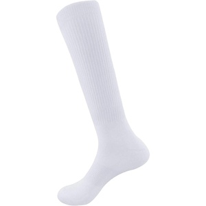 image:imageBambooMN Blank Sublimation Socks  Performance Crew Socks  12 PairsWhite  Knee High