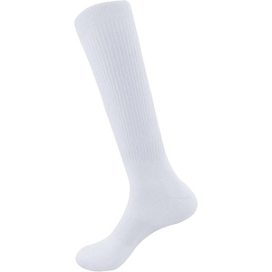 image:imageBambooMN Blank Sublimation Socks Crew and Knee High Socks  4 PairsWhite  Knee High