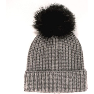 image:imageBambooMN Cozy Winter Christmas Theme Hat05 Dark Grey Beanie