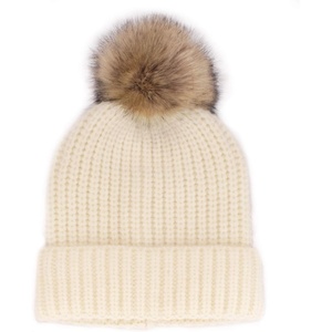 image:imageBambooMN Cozy Winter Christmas Theme Hat10 White Beanie
