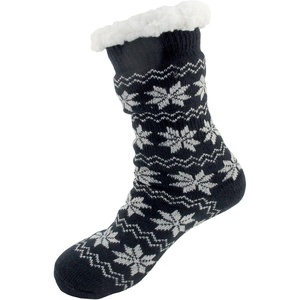 image:imageBambooMN Extra Thick Soft Cozy Fuzzy Thermal Cabin Plush Fleecelined Fur Cuff Knitted Crew SocksThermal  Color 06b
