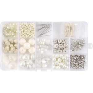 image:imageBambooMN JubileeYarn Bead Kit  Assortment 208 Orange Chrome Heart  600pcsWhite Charm  Assortment 206