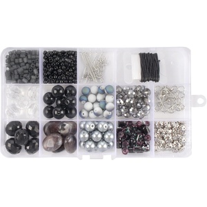 image:imageBambooMN JubileeYarn Bead Kit  Assortment 211 Cosmic Black  600pcsCosmic Black  Assortment 211