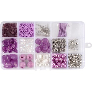 image:imageBambooMN JubileeYarn Bead Kit  Assortment 211 Cosmic Black  600pcsPurple Charm  Assortment 202